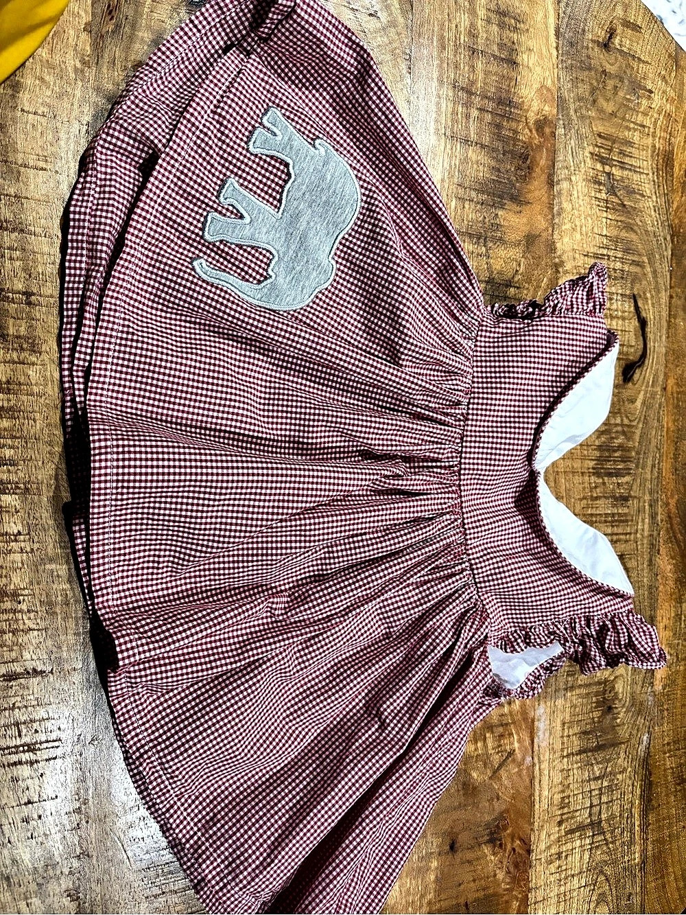 Saving Grace Smocks Baby Gingham Dress Size 18M Like New